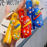 Cola Bottle Toy Doll Keychain Pendant